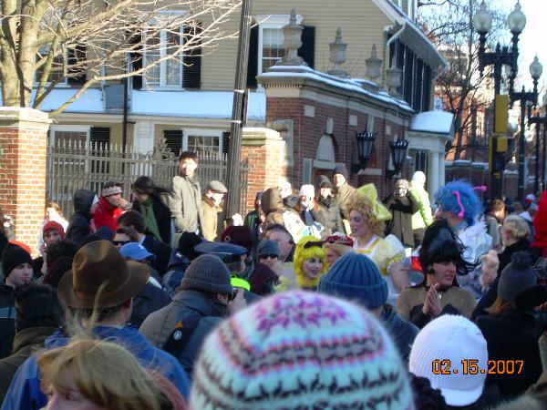 SCARLETT JOHANSSON at HARVARD #1 - Hasty Pudding Woman of the Year