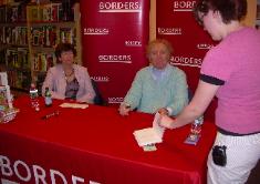 Gene Wilder, preparing to sign yet another book.